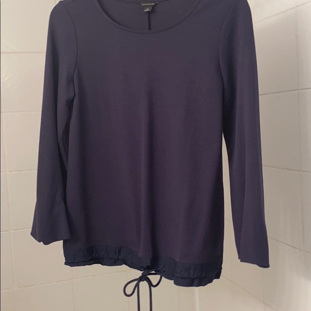 🔵Bubble-sleeve tie-top